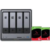 UGREEN NASync DXP4800 Plus + Seagate Ironwolf 8TB Doppelpack