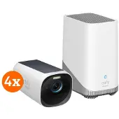 Eufy eufyCam 3 4er-Pack + HomeBase 3