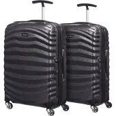 Samsonite Lite-Shock Spinner 55 cm Doppelpack Black