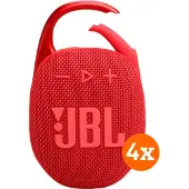 JBL Clip 5 Rot 4er-Pack