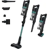 Hoover HF1P10PX 011, Stabstaubsauger, Beutellos, Schwarz, Türkis, 0,7 l, Trocken, Schaum, Micro