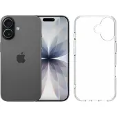 Apple iPhone 17 256GB Schwarz + BlueBuilt Protective Backcover Transparent