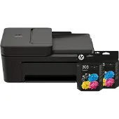 HP DeskJet 4320 Multifunktionsdrucker + 2 schwarze Patronen + 2 Farbpatronen