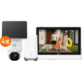 Eufy SoloCam E42 4er-Pack + HomeBase 3 + Smart Display E10