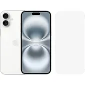 Apple iPhone 16 Plus 128GB Weiß + BlueBuilt Panzerglas