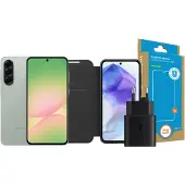 Samsung Galaxy A56 128GB Grün 5G + Komplettes Zubehörset