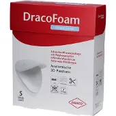 No Brand Dracofoam Infekt Schaumst.Wundauf.Ferse 5 St Verband