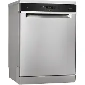 Whirlpool WFC 3C26 PF X, Freistehend, Standardgröße (60 cm), Aluminium, Schwarz, LED, 3 Korb/Körbe