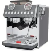 Wartmann Espressomaschine mit integrierter Kaffeemühle und drehbarem Dampfrohr