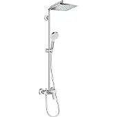 Hansgrohe Crometta E 240 1jet Showerpipe mit Einhebelmischer