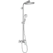 Hansgrohe Crometta S 240 1jet Showerpipe mit Einhebelmischer