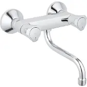 GROHE F.Costa-Spültisch-Wandbatterie Nr.31187001 verchromt