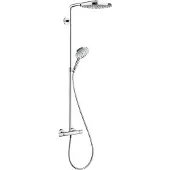 Hansgrohe Showerpipe Raindance Select Chrom mit Kopfbrause Raindance S 240 2jet