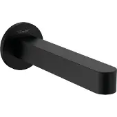 Hansgrohe Wanneneinlauf FINORIS Ausladung 174mm mattschwarz mattschwarz