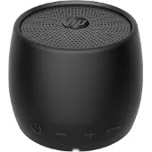 HP Bluetooth-Lautsprecher 360 (schwarz), Verkabelt & Kabellos, Tragbarer Mono-Lautsprecher, Schwarz, Zylinder, Tasten, Universal
