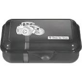 Step by step Lunchbox "Tractor Freddy", Schwarz