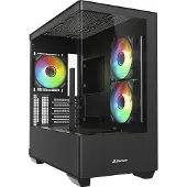 Sharkoon ELITE SHARK CM100 , Tower-Gehäuse, (Tempered Glass x 2)