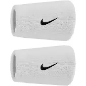 Nike Flauschiges Handgelenkband Swoosh Classic Double Wide (x2)