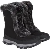 Mountain Warehouse - Damen Schneestiefel "Ohio" (Samtschwarz)