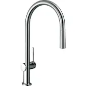 Hansgrohe Talis M54 Armatur Wasserhahn Einhebel-Küchenmischer 210, Ausziehauslauf, 1jet Chrom - inkl.