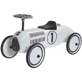 Retro Roller Laufauto Lewis White