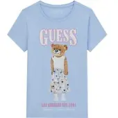 GUESS T-Shirt J6RI10 K6YW4 Himmelblau Regular Fit