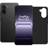 OnePlus Nord CE 5 128GB Schwarz 5G + BlueBuilt Backcover Schwarz