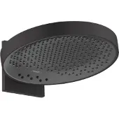 Hansgrohe Rainfinity Kopfbrause 360 3jet mit Wandanschluss, Mattschwarz
