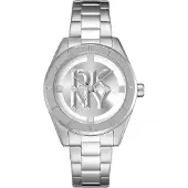DKNY Chambers Midi Silver Stainless Steel DK1L016M0045