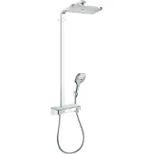 Hansgrohe Showerpipe Raindance Select Weiss / chrom ShowerTablet KB Raindance E 360 ST