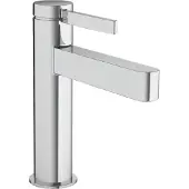 Hansgrohe Finoris Einhebel-Waschtischmischer 110 mit Push-Open Ablaufgarnitur, Chrom