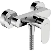 Hansgrohe Rebris S Einhebel-Duscharmatur, Aufputz, 72640000, Farbe: Chrom