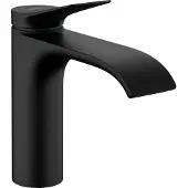 Hansgrohe Waschtischmischer Vivenis ComfortZone 110 CoolStart o. Ablaufgarnitur mattschwarz