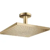Hansgrohe Kopfbrause Raindance E 300 300x300mm brushed bronze 19 l/min brushed bronze 1jet, Deckenmontage