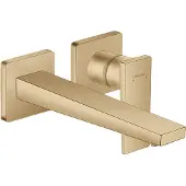 Hansgrohe Metropol Einhebel-Waschtischmischer Unterputz mit Hebelgriff und Auslauf 22,5 cm für Wandmontage