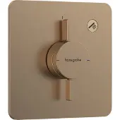 Hansgrohe DuoTurn Q Mischer Unterputz für 1 Verbraucher, Brushed Bronze