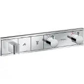 Hansgrohe RainSelect Fertigset Unterputz für 2 Verbraucher m. integr. Brausehalter