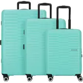 American Tourister Sunset Hills Trolley Set A Mint Green 76cm