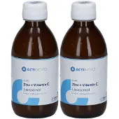 ACTINOVO Liposomales Zink + Vitamin C 2x 2x250 ml Lösung zum Einnehmen