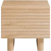 Vente-unique Nachttisch Ludima Naturfarben Hell 50 cm