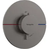 Hansgrohe Fertigmontageset ShowerSelect Comfort S Thermostat, UP brushed black chrome brushed black chrome