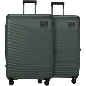 Samsonite Intuo Expandable Spinner 75 cm Doppelpack Olive Green