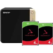 Qnap TS-464-8G + Seagate Ironwolf 8TB (2 x 4TB)