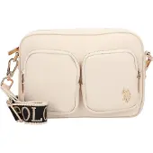 U.S. POLO ASSN. Umhängetasche Mansion Crossbody Bag With Pockets Cream White creme