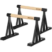 NEOLYMP Parallettes Holz Calisthenics Equipment - Liegestützgriffe