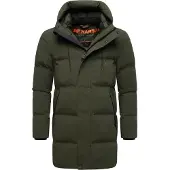 STONE HARBOUR Herren Winterjacke Darianoo mit Downfree-Steppung & Magnetverschluss