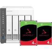 Qnap TS-433-4G + Seagate Ironwolf 8TB (2 x 4TB)