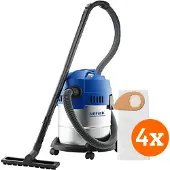 Nilfisk Buddy II 18 Inox + Staubsaugerbeutel für Buddy II (4x)