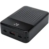 BlueBuilt Powerbank 20.000 mAh mit Schnellladefunktion Schwarz