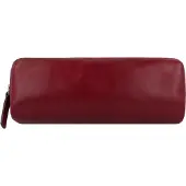 Leonhard heyden Leder Schlampermäppchen Cambridge Pencil Case Red dunkelrot